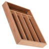 Wkład na sztućce do szuflady bambusowy 35 x 26 cm