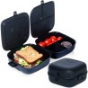 Pojemnik ŚNIADANIOWY śniadaniówka lunchbox dzelony pudełko posiłek duży XL