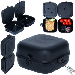 Pojemnik ŚNIADANIOWY śniadaniówka lunchbox dzelony pudełko posiłek duży XL