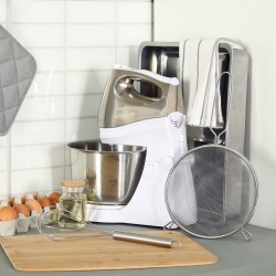 Sitko KUCHENNE stalowe cedzak z uchwytem do odcedzania przesiewania 20 cm