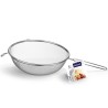 Sitko KUCHENNE stalowe cedzak z uchwytem do odcedzania przesiewania 20 cm