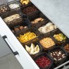 Pojemnik Plastikowy Kuchenny Pudełko na Żywność Produkty Sypkie Zamykany 1L