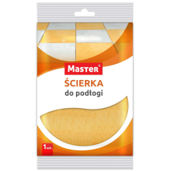 Ścierka wiskoza do podłogi 55x50 cm pomarańczowa 1szt.