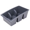 Pojemnik ORGANIZER kuchenny na przyprawy torebki do szuflady szafki szary 25x15x9 cm
