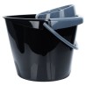 Wiadro do mopa uniwersalne plastikowe wyciskaczem mop sznurkowy paskowy 14L