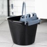 Wiadro do mopa uniwersalne plastikowe wyciskaczem mop sznurkowy paskowy 14L