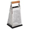 Tarka kuchenna stalowa 4-stronna do sera warzyw owoców antypoślizgowa 22 cm