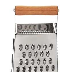 Tarka kuchenna stalowa 4-stronna do sera warzyw owoców antypoślizgowa 22 cm
