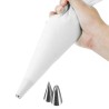 Rękaw CUKIERNICZY dekorator do ciast tortów tylki 30cm zestaw