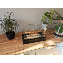 BIOKOMINEK WOLNOSTOJĄCY HOME CZARNY MAT