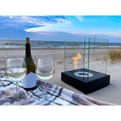 BIOKOMINEK SUNSET GARDEN MINI CZARNY STRUKTURALNY