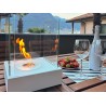BIOKOMINEK SUNSET GARDEN MINI BIAŁY MAT