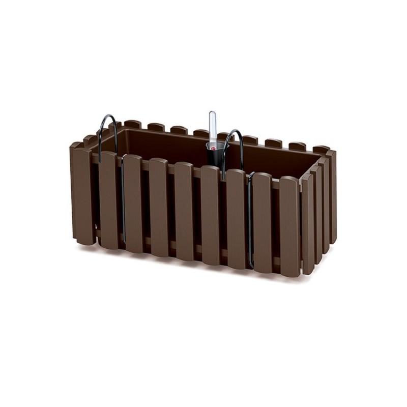 Skrzynka balkonowa BOARDEE FENCYCASE W - brąz 400 ml Skrzynka balkonowa BOARDEE FENCYCASE W - brąz 400 ml