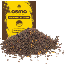 2x PELLET DARK 2mm OSMO METHOD FEEDER DO METODY PRO PELLET 900g