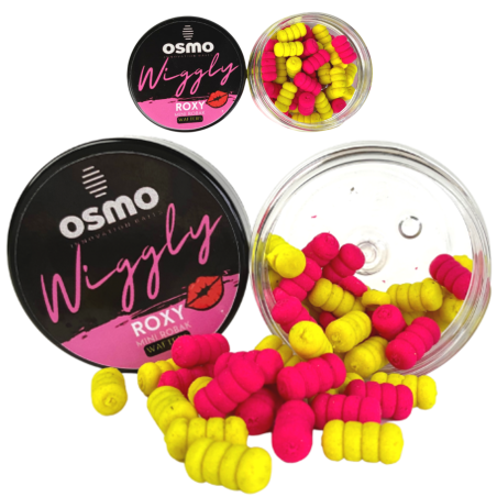 Mini Robak Wiggly ROXY 7mm Metoda Feeder OSMO