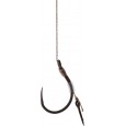 Haczyki z przyponem Mikado Method Feeder bezzadziorowe z igłą r. 10 8 szt.