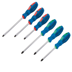 ZESTAW WKRĘTAKÓW UNIWERSALNYCH ( 6 SZT ) SILVERLINE 244458