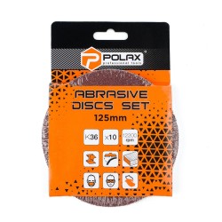 Papier ścierny KRĄŻEK szlifierski NA RZEP 7D do szlifierki oscylacyjnej 125mm P36