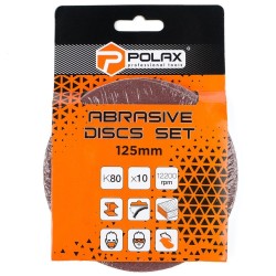 Papier ścierny KRĄŻEK szlifierski NA RZEP 7D do szlifierki oscylacyjnej 125mm P80