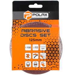 Papier ścierny KRĄŻEK szlifierski NA RZEP 7D do szlifierki oscylacyjnej 125mm P100