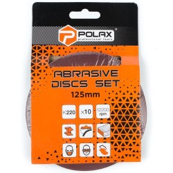 Papier ścierny KRĄŻEK szlifierski NA RZEP 7D do szlifierki oscylacyjnej 125mm P220