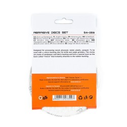 Papier ścierny KRĄŻEK szlifierski NA RZEP 7D do szlifierki oscylacyjnej 125mm P600