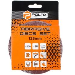 Papier ścierny KRĄŻEK szlifierski NA RZEP 7D do szlifierki oscylacyjnej 125mm P600