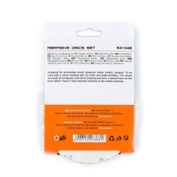 Papier ścierny KRĄŻEK szlifierski NA RZEP 7D do szlifierki 125mm P60 10szt