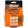 Papier ścierny KRĄŻEK szlifierski NA RZEP 7D do szlifierki 125mm P220 10szt