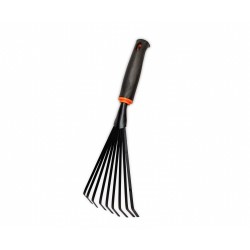 GRABKI WACHLARZOWE małe grabie METALOWE OGRODOWE 38 cm