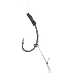 ZESTAW 2x PRZYPONÓW PRZYPON KARPIOWY blow back rig Z WŁOSEM 23cm hak 6