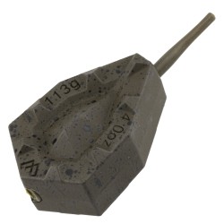 CIĘŻAREK PRZELOTOWY centryczny KARPIOWY GRUNTOWY GRIPPER COMOU 2,5oz 70g