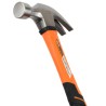MŁOTEK CIESIELSKI stolarski FIBERGLASS Z ŁAPKĄ DO GWOŹDZI 450gr