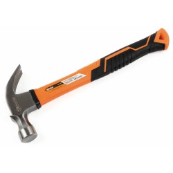 MŁOTEK CIESIELSKI stolarski FIBERGLASS Z ŁAPKĄ DO GWOŹDZI 450gr