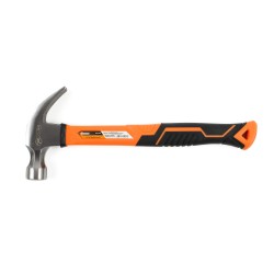 MŁOTEK CIESIELSKI stolarski FIBERGLASS Z ŁAPKĄ DO GWOŹDZI 450gr