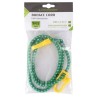 ZESTAW 2x LINKA PAS GUMA DO MOCOWANIA BAGAŻU Z HACZYKAMI 7mm x 100cm