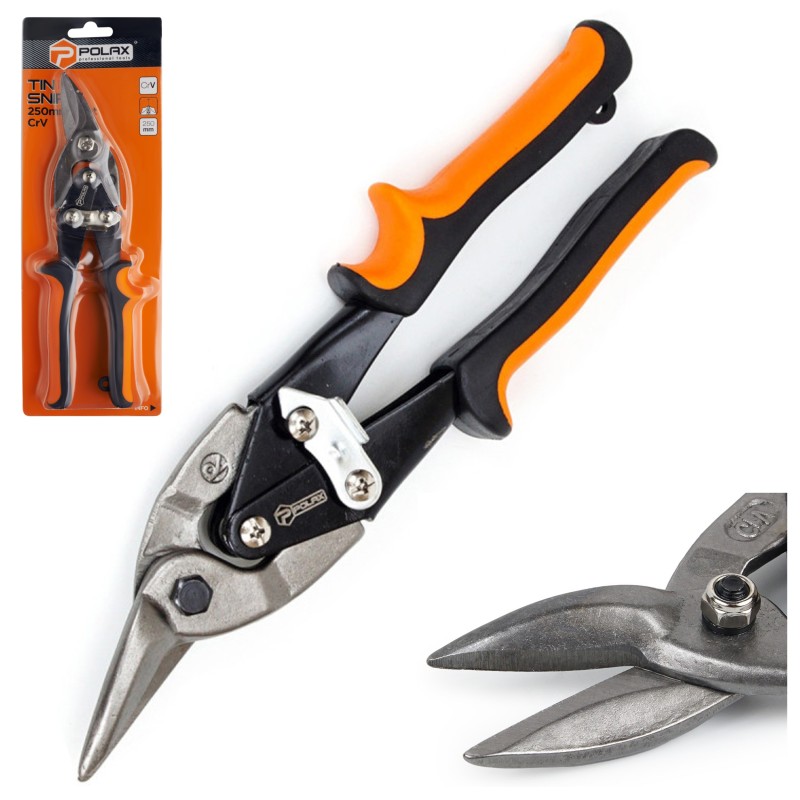 NOŻYCE DO CIĘCIA BLACHY PRAWE NOŻYCE DO BLACHY RĘCZNE PRAWE 250mm