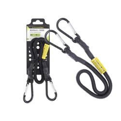 LINKA PAS GUMA DO MOCOWANIA BAGAŻU Z KARABINKAMI 10mm x 60cm