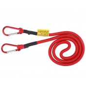 Linka elastyczna z karabinkami 10 mm x 120 cm