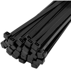 OPASKI ZACISKOWE TRYTYTKI CZARNE NYLONOWE OPASKA KABLOWA 3 x 100mm 100szt