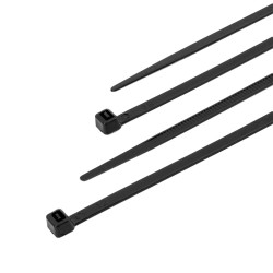 OPASKI ZACISKOWE TRYTYTKI CZARNE NYLONOWE OPASKA KABLOWA 3 x 100mm 100szt