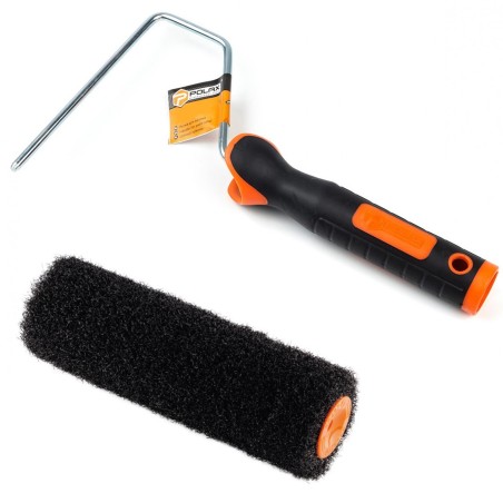 WAŁEK Z UCHWYTEM DO SZYBKIEGO NAKŁADANIA GŁADZI MAS SZPACHLI GIPSU 250MM