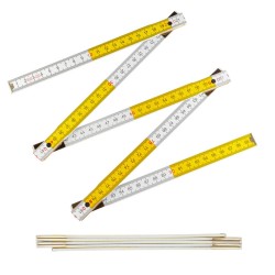 MIARA SKŁADANA METRÓWKA SKŁADANA DREWNIANA 1M