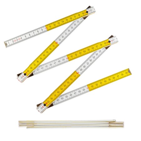 MIARA SKŁADANA METRÓWKA SKŁADANA DREWNIANA 1M