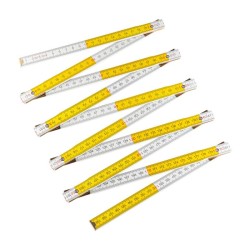 MIARA SKŁADANA METRÓWKA SKŁADANA DREWNIANA 2M