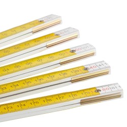 MIARA SKŁADANA METRÓWKA SKŁADANA DREWNIANA 2M