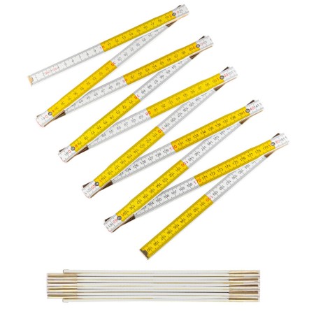 MIARA SKŁADANA METRÓWKA SKŁADANA DREWNIANA 2M