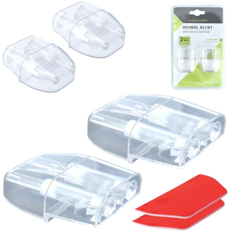 GWIZDKI ULTRADZWIĘKOWE ODSTRASZACZ ZWIERZĄT DZIKI SARNY ŁOSIE 2szt