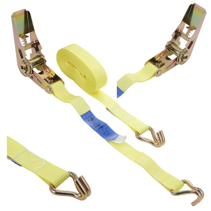 PAS TRANSPORTOWY Z NAPINACZEM DO MOCOWANIA ŁADUNKU 27mm x 6M 500 KG