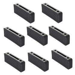 8x KOSTKA STABILIZUJĄCA OCHRANIACZ DO PASÓW LAWETOWYCH NA OPONY DO LAWETY